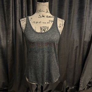 Multicolored “Juicy” Juicy Couture Knit Racerback Top